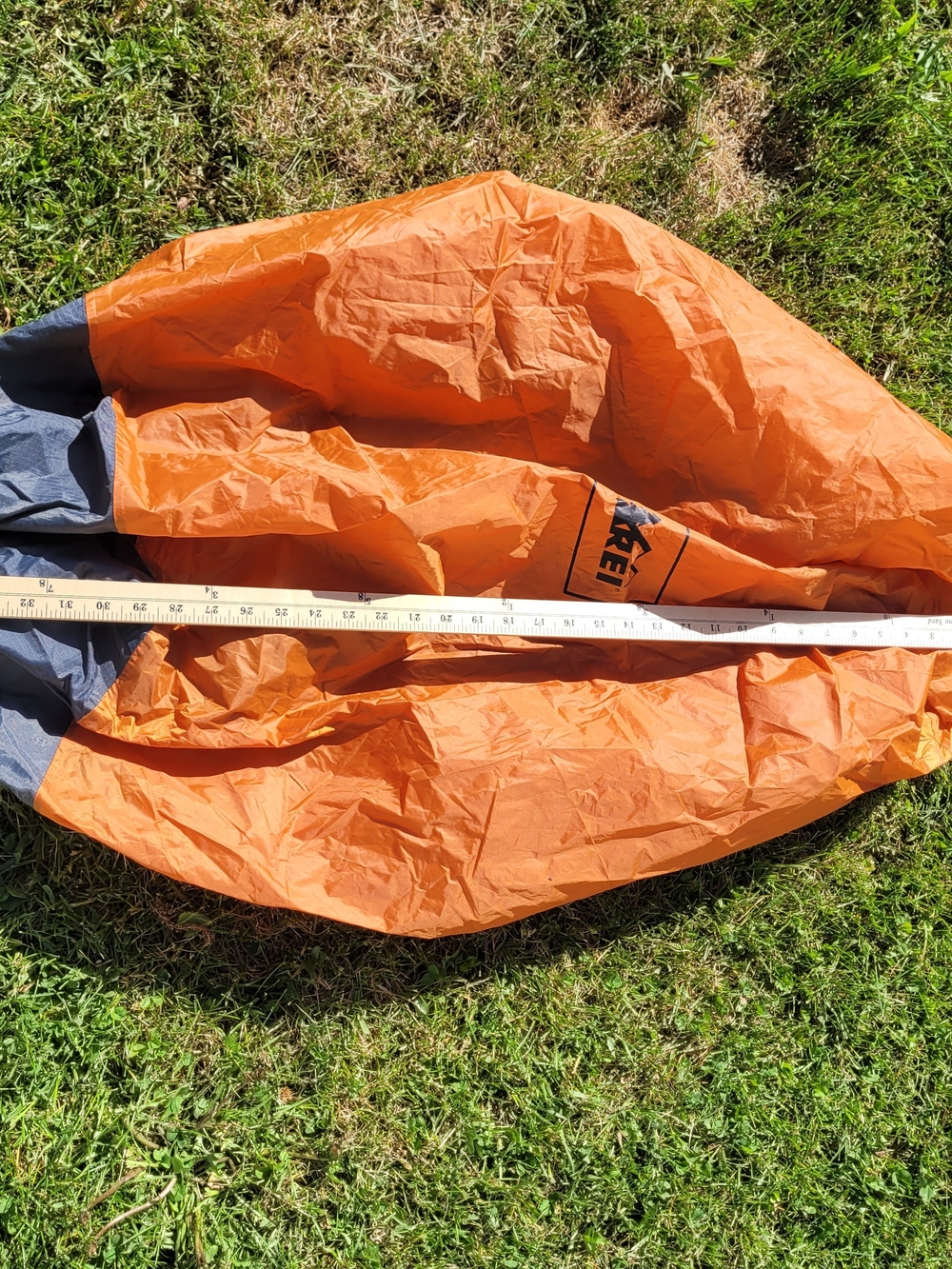 NWOT, REI Orange BACKPACK Raincover - Picture 4 of 6